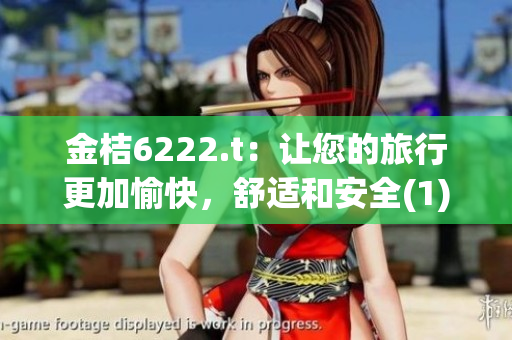 金桔6222.t：讓您的旅行更加愉快，舒適和安全(1)