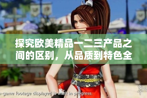 探究歐美精品一二三產(chǎn)品之間的區(qū)別，從品質(zhì)到特色全面解析