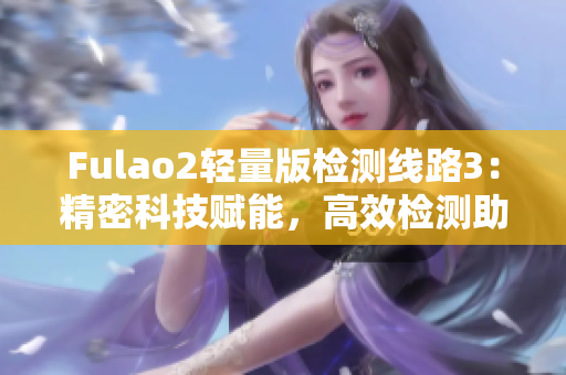 Fulao2輕量版檢測線路3：精密科技賦能，高效檢測助力