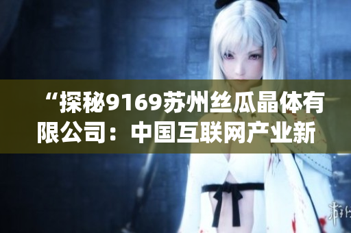 “探秘9169蘇州絲瓜晶體有限公司：中國(guó)互聯(lián)網(wǎng)產(chǎn)業(yè)新生力量的崛起”(1)