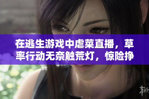在逃生游戲中虐菜直播，草率行動無奈觸荒燈，驚險掙扎被氧氣耗盡。