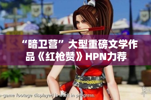 “暗衛(wèi)營(yíng)”大型重磅文學(xué)作品《紅槍贊》HPN力薦