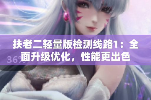 扶老二輕量版檢測線路1：全面升級優(yōu)化，性能更出色