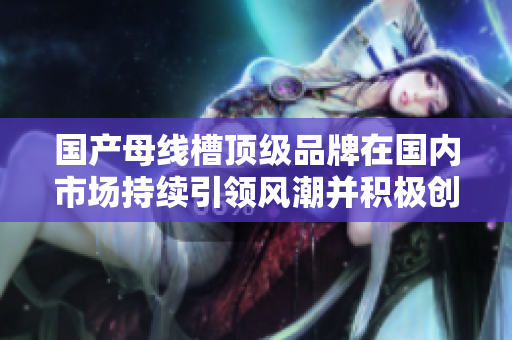 國產(chǎn)母線槽頂級品牌在國內(nèi)市場持續(xù)引領(lǐng)風(fēng)潮并積極創(chuàng)新