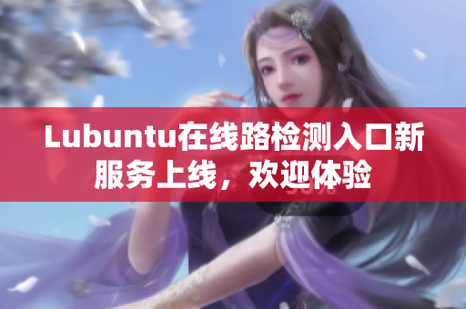 Lubuntu在線路檢測入口新服務上線，歡迎體驗