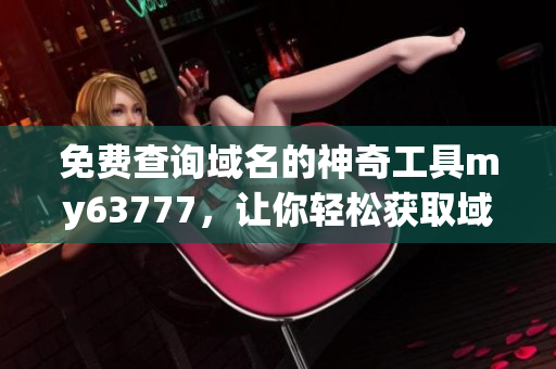 免費(fèi)查詢域名的神奇工具my63777，讓你輕松獲取域名信息