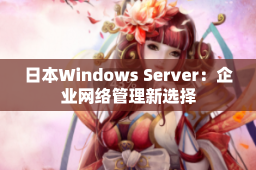 日本W(wǎng)indows Server：企業(yè)網(wǎng)絡(luò)管理新選擇