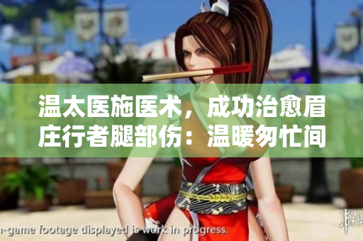 溫太醫(yī)施醫(yī)術(shù)，成功治愈眉莊行者腿部傷：溫暖匆忙間見真功夫