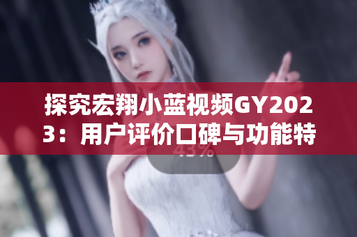 探究宏翔小藍視頻GY2023：用戶評價口碑與功能特色分析