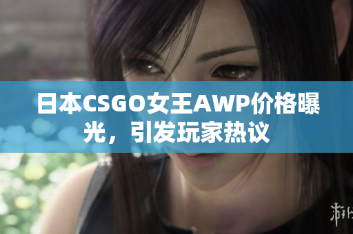 日本CSGO女王AWP價格曝光，引發(fā)玩家熱議