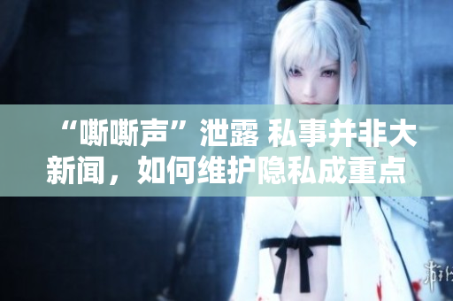 “嘶嘶聲”泄露 私事并非大新聞，如何維護(hù)隱私成重點(diǎn)