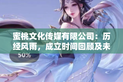 蜜桃文化傳媒有限公司：歷經風雨，成立時間回顧及未來展望