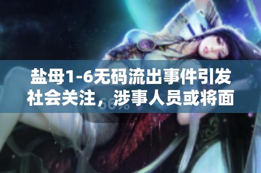 鹽母1-6無碼流出事件引發(fā)社會關(guān)注，涉事人員或?qū)⒚媾R法律制裁