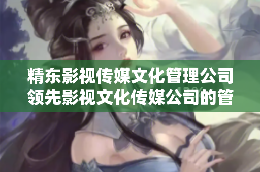 精東影視傳媒文化管理公司領(lǐng)先影視文化傳媒公司的管理實踐和創(chuàng)新模式