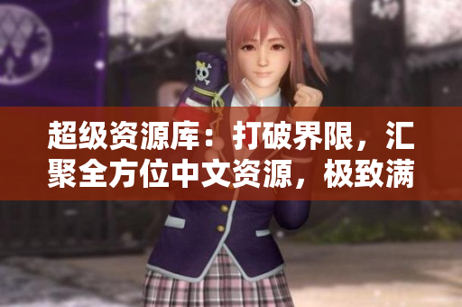 超級資源庫：打破界限，匯聚全方位中文資源，極致滿足你的需求