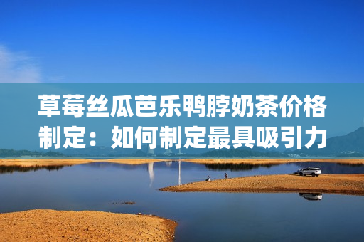 草莓絲瓜芭樂鴨脖奶茶價(jià)格制定：如何制定最具吸引力的定價(jià)策略？(1)