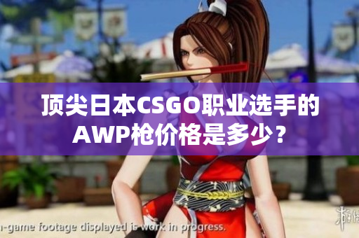 頂尖日本CSGO職業(yè)選手的AWP槍價格是多少？