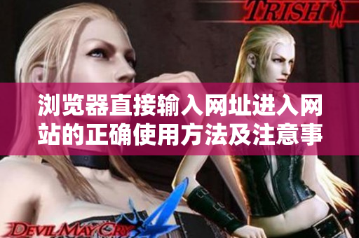 瀏覽器直接輸入網(wǎng)址進(jìn)入網(wǎng)站的正確使用方法及注意事項