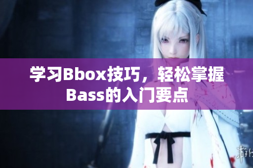 學(xué)習(xí)Bbox技巧，輕松掌握Bass的入門要點(diǎn)