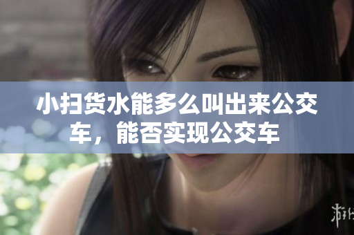 小掃貨水能多么叫出來公交車，能否實(shí)現(xiàn)公交車 