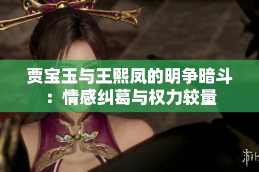 賈寶玉與王熙鳳的明爭暗斗：情感糾葛與權(quán)力較量